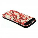 Wholesale Apple iPhone 6 Plus 5.5 Design Candy Shell Hybrid Case (Camouflage Orange)